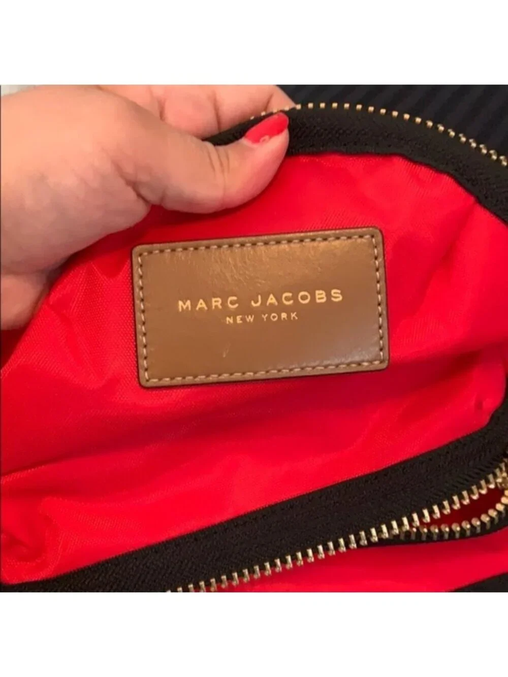 MARC JACOBS Red Backpack